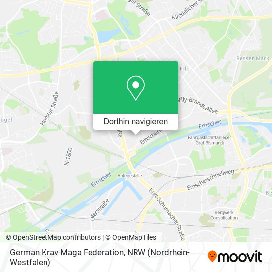 German Krav Maga Federation Karte