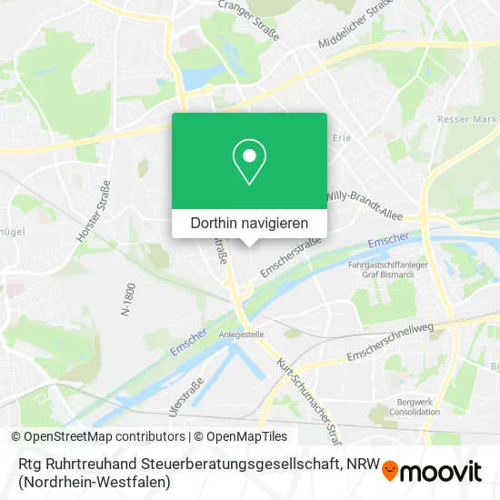 Rtg Ruhrtreuhand Steuerberatungsgesellschaft Karte