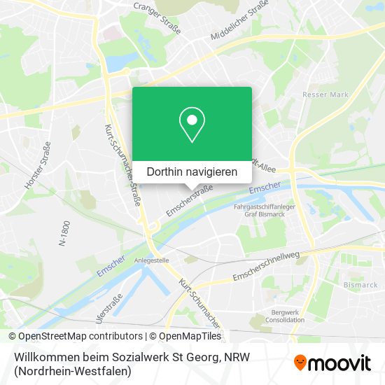 Willkommen beim Sozialwerk St Georg Karte