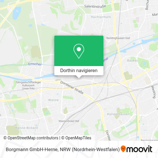 Borgmann GmbH-Herne Karte