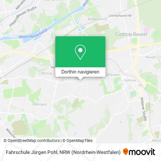 Fahrschule Jürgen Pohl Karte
