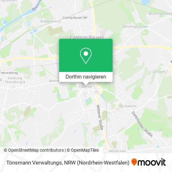 Tönsmann Verwaltungs Karte