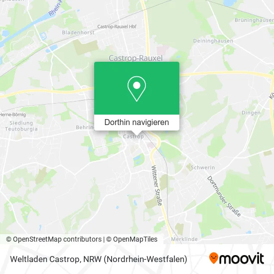 Weltladen Castrop Karte