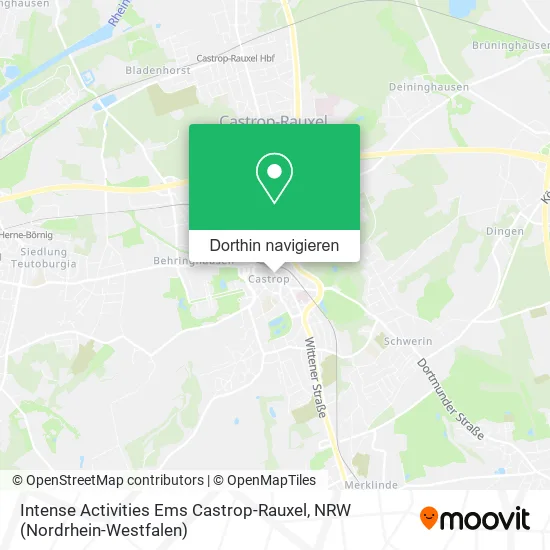 Intense Activities Ems Castrop-Rauxel Karte