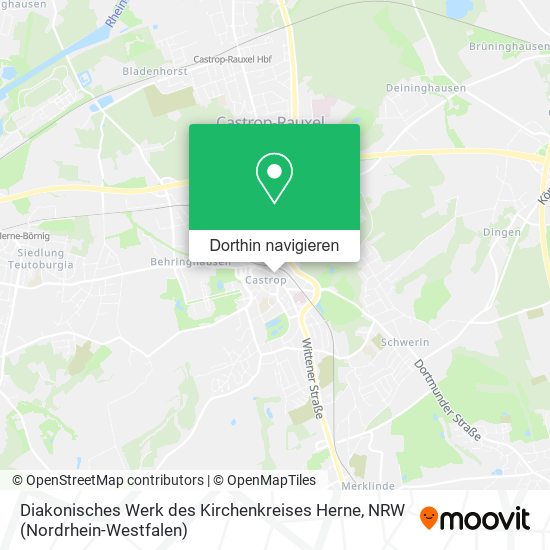 Diakonisches Werk des Kirchenkreises Herne Karte