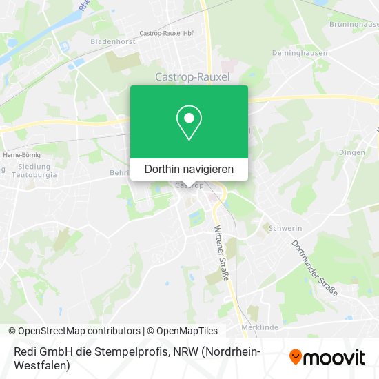 Redi GmbH die Stempelprofis Karte