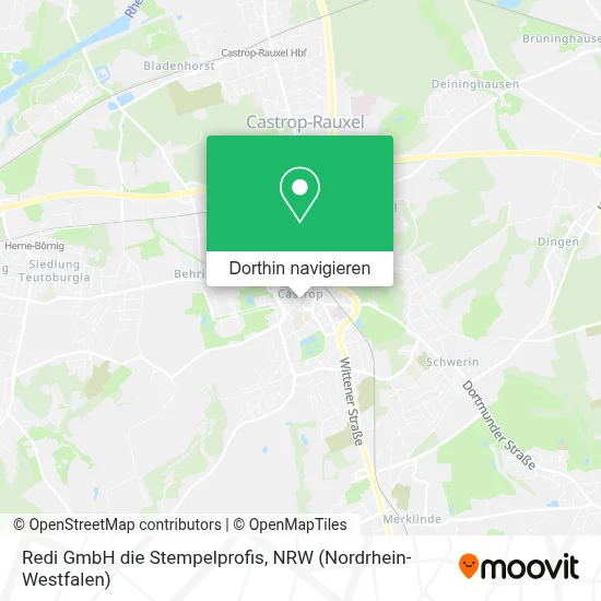 Redi GmbH die Stempelprofis Karte