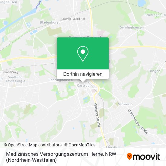 Medizinisches Versorgungszentrum Herne Karte