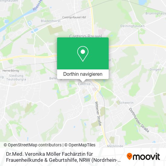 Dr.Med. Veronika Möller Fachärztin für Frauenheilkunde & Geburtshilfe Karte
