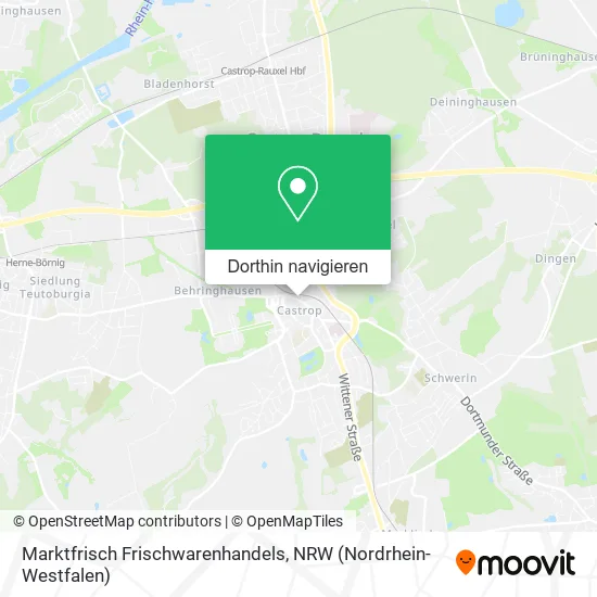 Marktfrisch Frischwarenhandels Karte