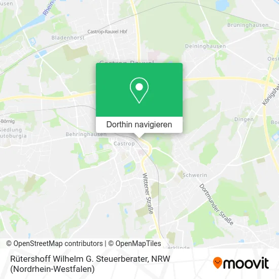 Rütershoff Wilhelm G. Steuerberater Karte