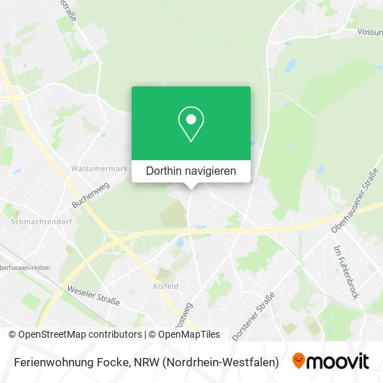 Ferienwohnung Focke Karte