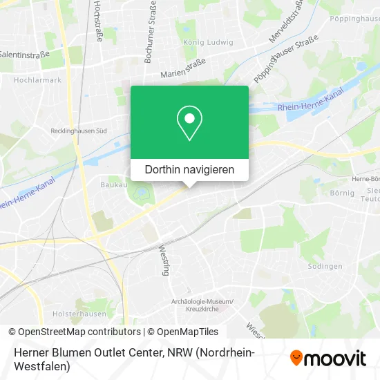 Herner Blumen Outlet Center Karte