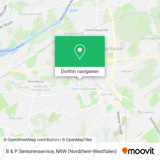 B & P Seniorenservice Karte