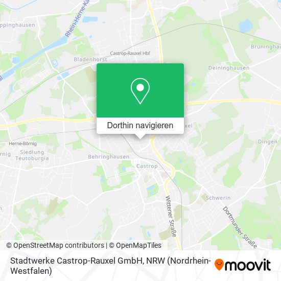 Stadtwerke Castrop-Rauxel GmbH Karte