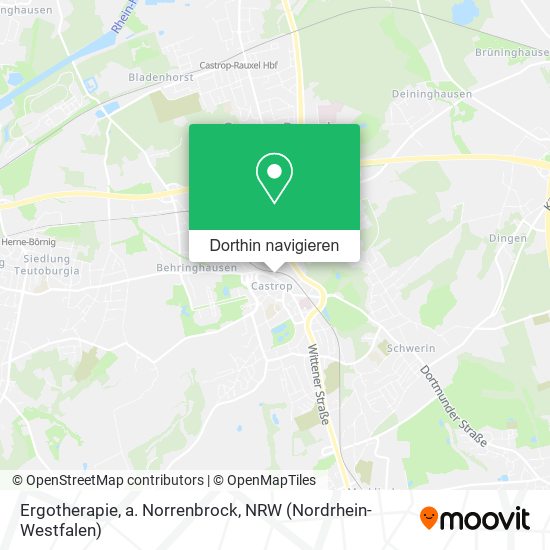 Ergotherapie, a. Norrenbrock Karte
