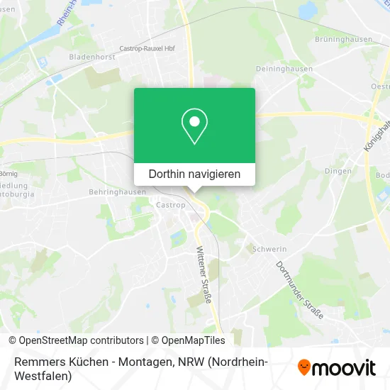 Remmers Küchen - Montagen Karte
