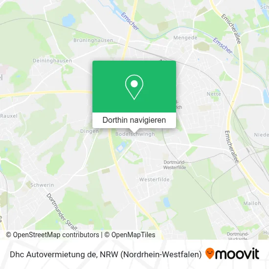 Dhc Autovermietung de Karte