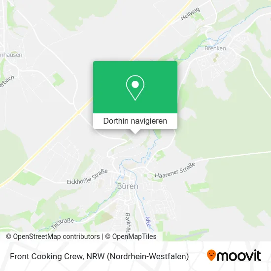 Front Cooking Crew Karte