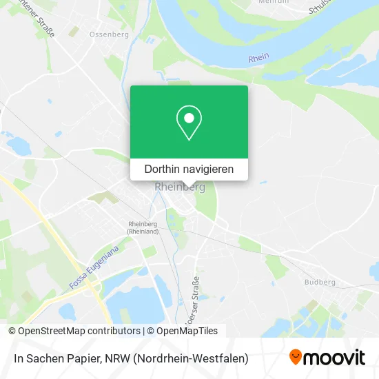 In Sachen Papier Karte