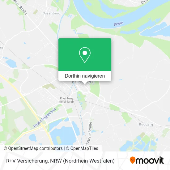 R+V Versicherung Karte