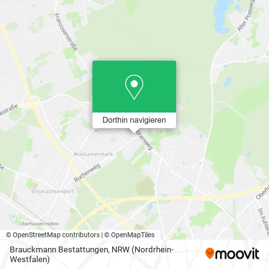 Brauckmann Bestattungen Karte