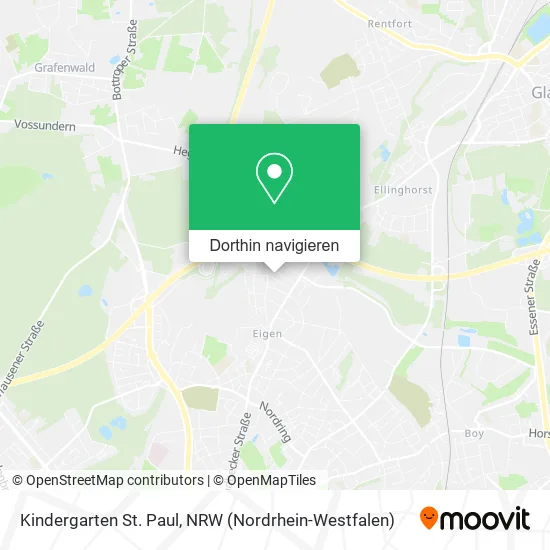 Kindergarten St. Paul Karte