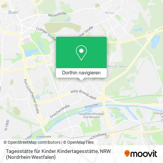 Tagesstätte für Kinder Kindertagesstätte Karte