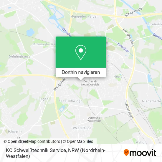 KC Schweißtechnik Service Karte