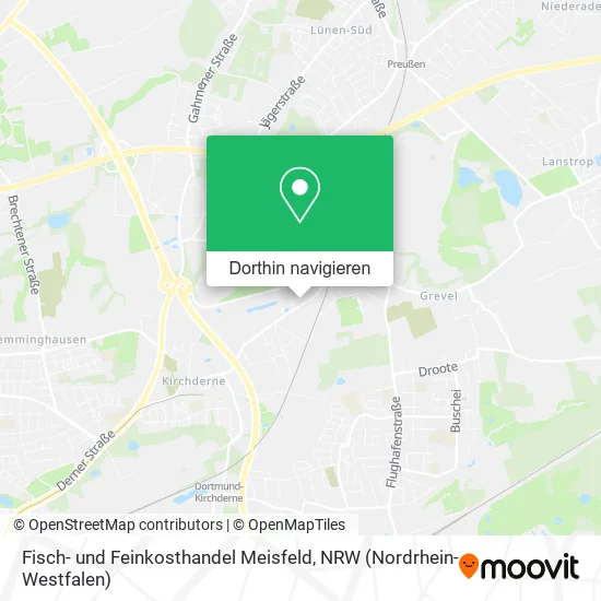 Fisch- und Feinkosthandel Meisfeld Karte