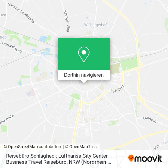 Reisebüro Schlagheck Lufthansa City Center Business Travel Reisebüro Karte