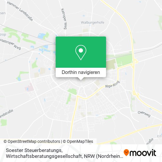 Soester Steuerberatungs, Wirtschaftsberatungsgesellschaft Karte