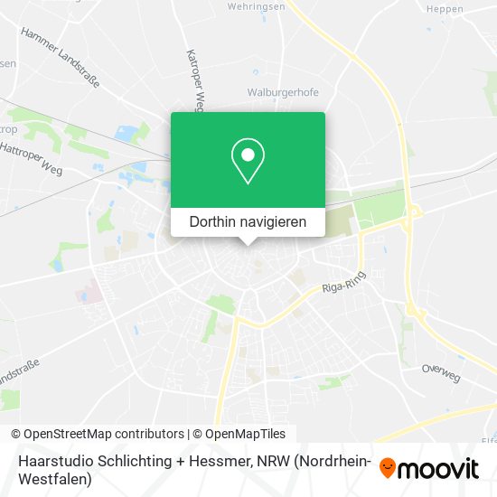 Haarstudio Schlichting + Hessmer Karte