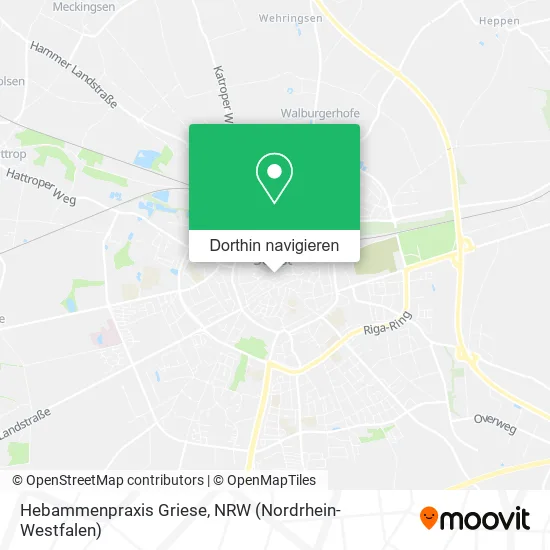 Hebammenpraxis Griese Karte