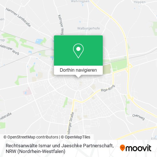 Rechtsanwälte Ismar und Jaeschke Partnerschaft Karte