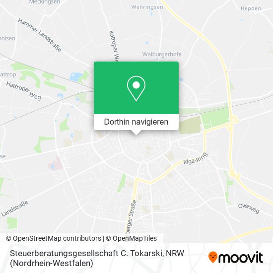 Steuerberatungsgesellschaft C. Tokarski Karte