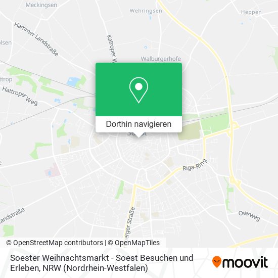 Soester Weihnachtsmarkt - Soest Besuchen und Erleben Karte