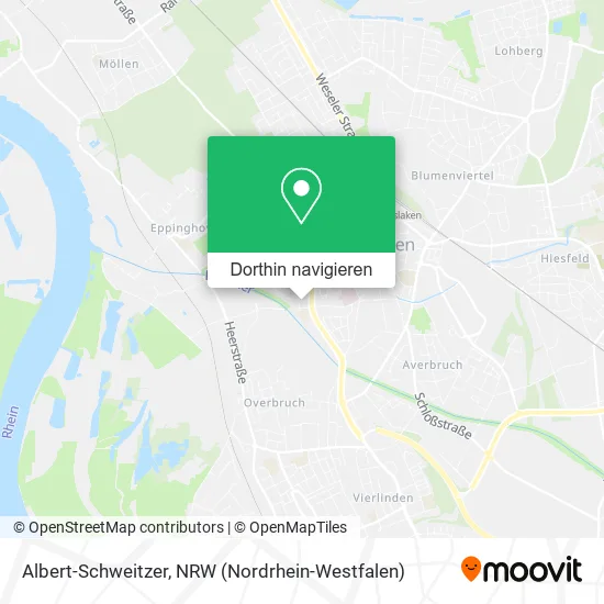 Albert-Schweitzer Karte