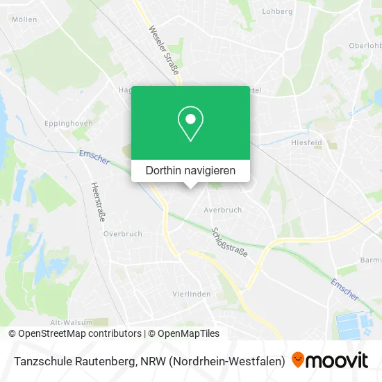 Tanzschule Rautenberg Karte