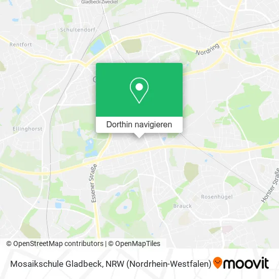 Mosaikschule Gladbeck Karte