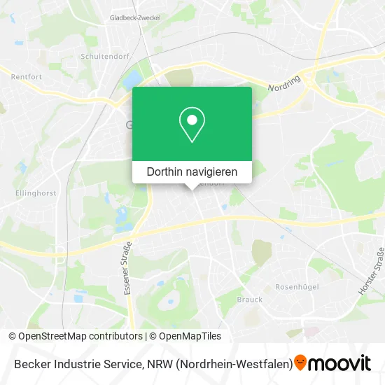 Becker Industrie Service Karte