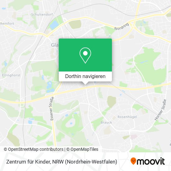 Zentrum für Kinder Karte