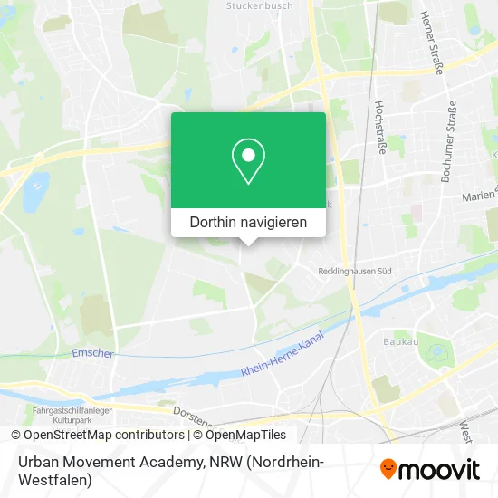 Urban Movement Academy Karte