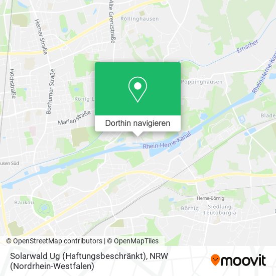 Solarwald Ug (Haftungsbeschränkt) Karte