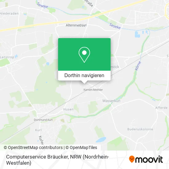 Computerservice Bräucker Karte