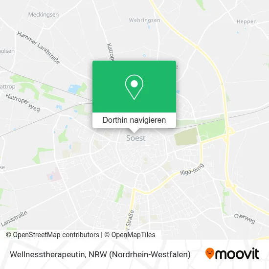 Wellnesstherapeutin Karte
