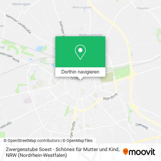 Zwergenstube Soest - Schönes für Mutter und Kind Karte