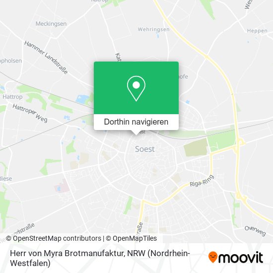 Herr von Myra Brotmanufaktur Karte