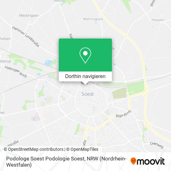 Podologe Soest Podologie Soest Karte