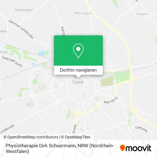 Physiotherapie Dirk Schuermann Karte